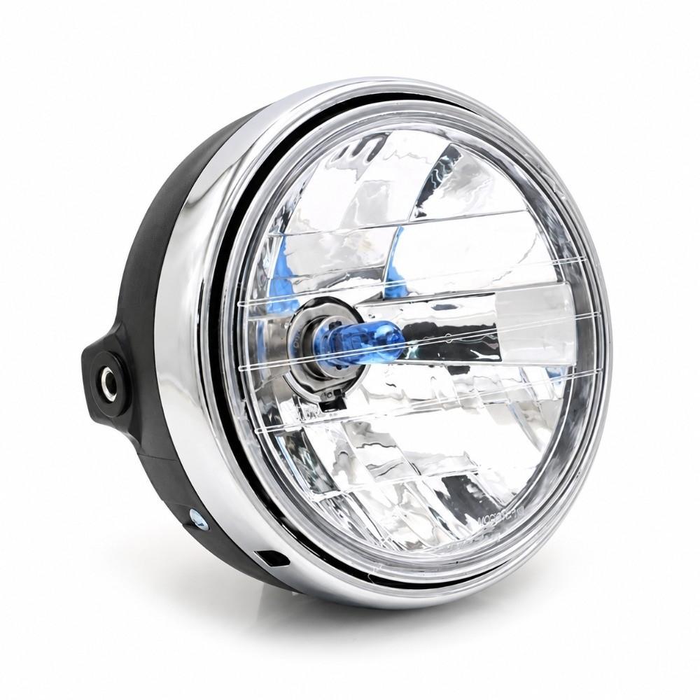 Retro Design Motorcycle Headlamp Housing Unit Motorcycle Modification Light Vehicle Lighting