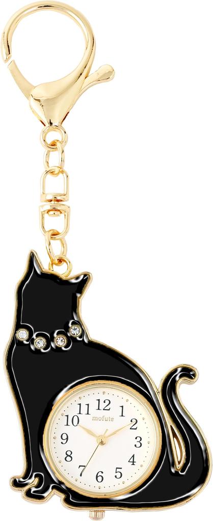 Fieldwork Analog Male Cat Keychain Watch JN046-5 Epo Black
