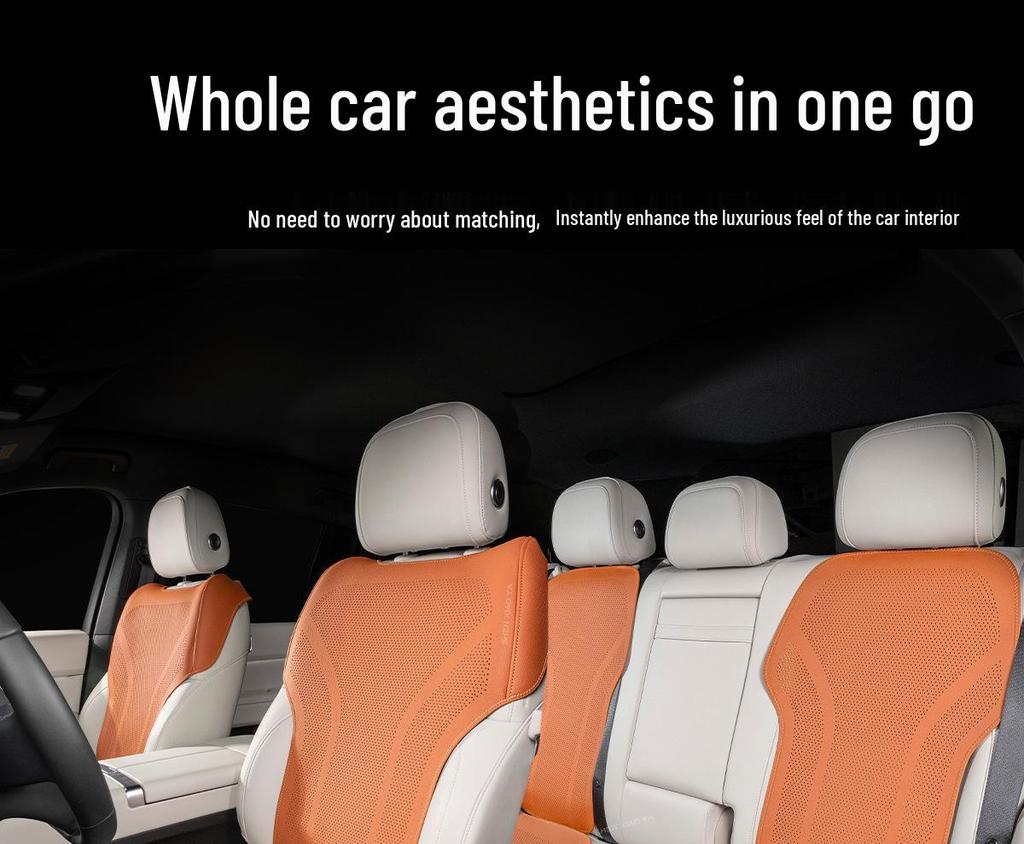 Breathable Car Seat Cushion & Backrest Pad for Galaxy E5/E8/L8/L6/L7 - Universal All-Season Use