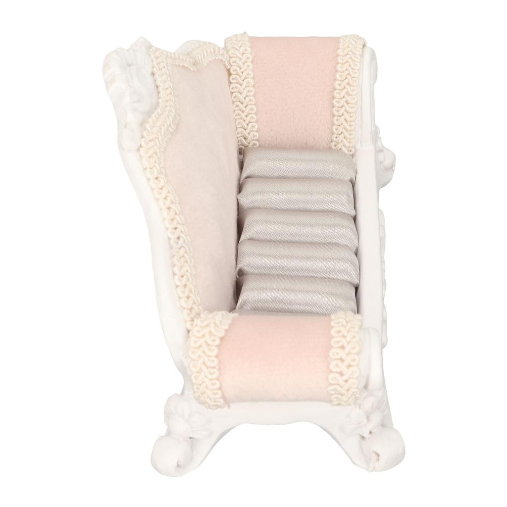 Sofa Jewelry Holders Resin Crafting Novel Ring Holder for Wedding Valentines Mothers Day Pink