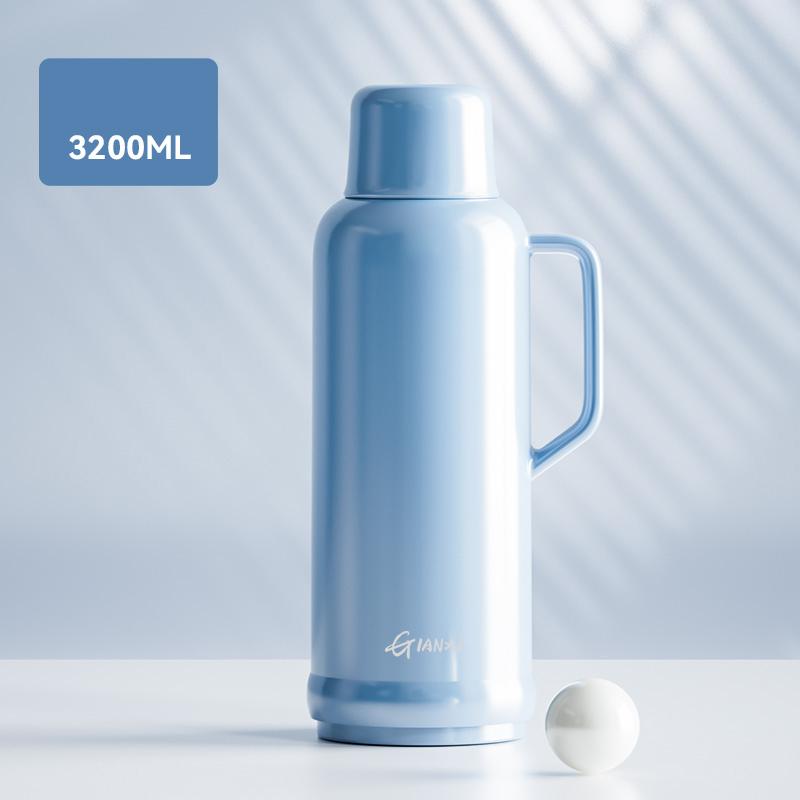 

Большая емкость вакуумного термоса для хранения в помещении, термос для чая и кофе, стеклянный внутренний пузырь