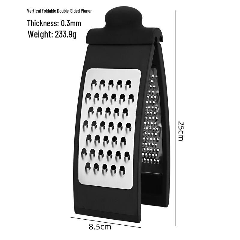 LISM Foldable Stainless Steel Double-Sided Vertical Grater