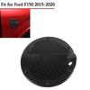 Fuel Tank Door Gas Filler Cap COVER Panel Trim For Ford F150 2015+ Carbon Fiber