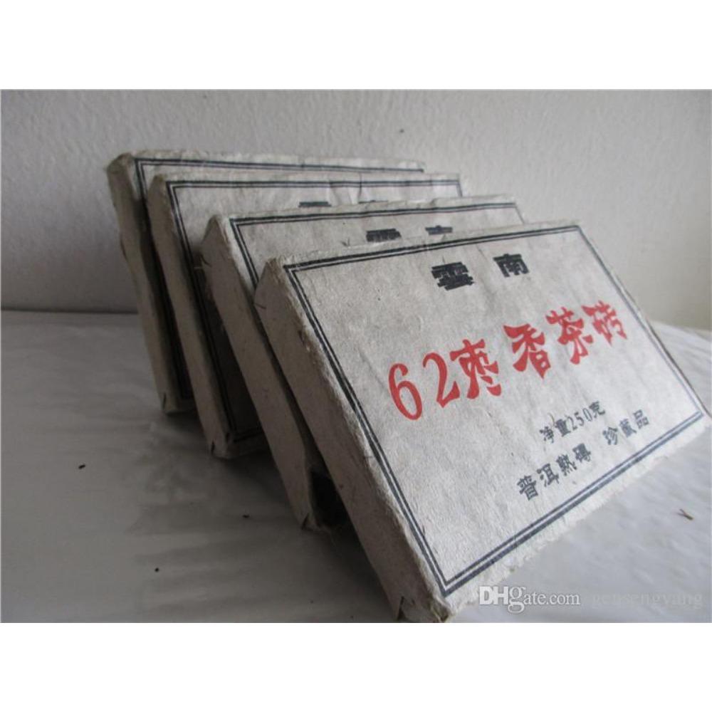 250g C-PE086 Pu erh Tea Brick Organic Ripe Puer Tree Old
