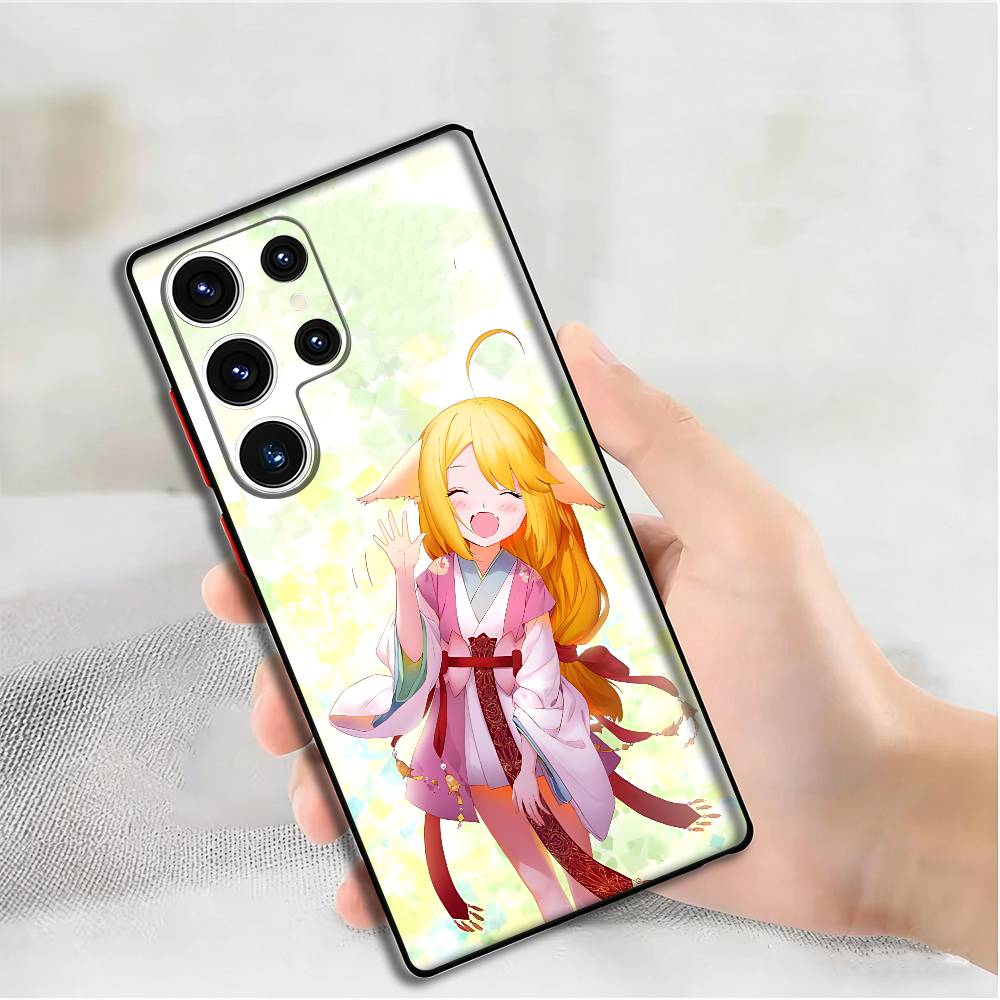 Anime Tushan Honghong Silicone Case For Samsung S25,24,23,22,21,20 Plus Ultra 5G Lite Shockproof Cover