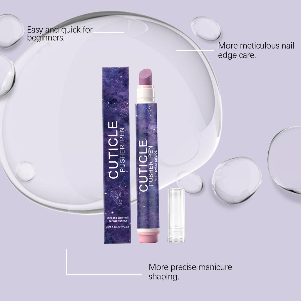 Multi-functional Nail Edge Pen Reduces Dead Skin, Trims Nail Edges, And Provides Nail Salon Care.3.5ML