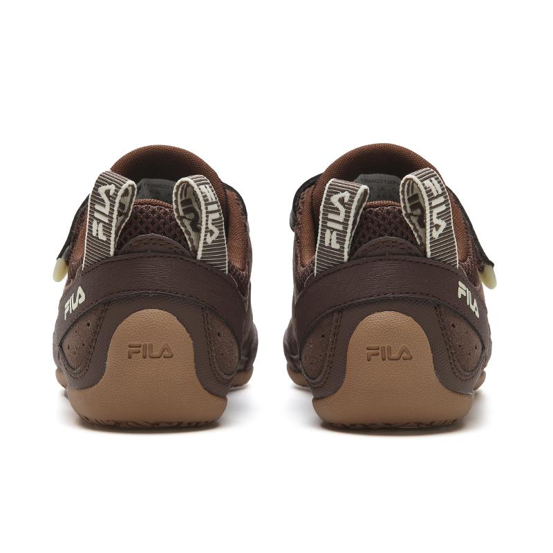 Fila Step Color Stone Shoes Color Block Fashion Trend Durable Breathable Lightweight Low Top Casual Shoes Women sneaker Garden-Brown F12W622120FPS