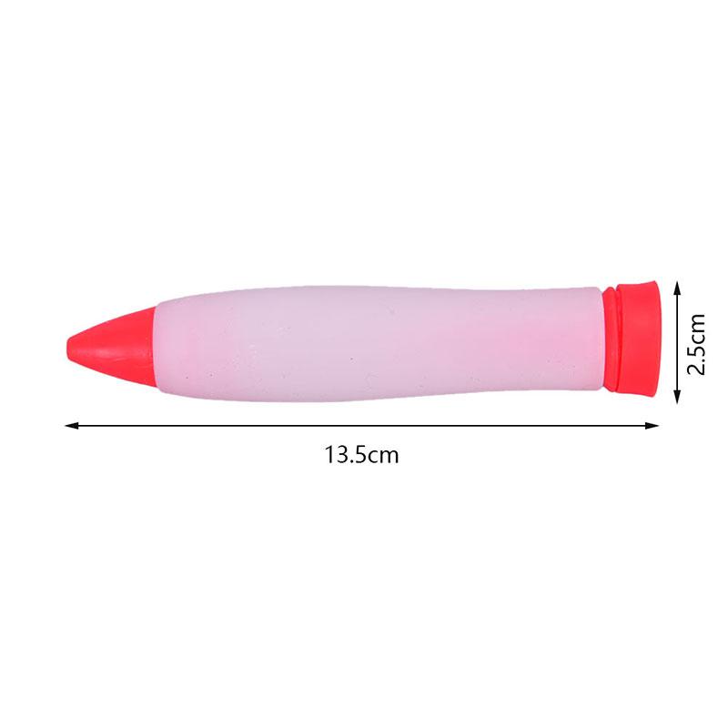 Penna Scrittura Cibo in Silicone Strumenti Decorazione Cioccolato Stampo Torta Tazza Crema, Ugelli Pasticceria per Glassa Biscotti