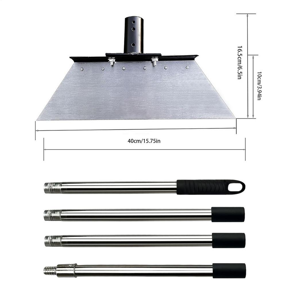 Garden Trowels Stainless Steel Garden Shovel Hand Tool Gardening Accessories Multifunctional Cleaning Spatula For Removing Moss