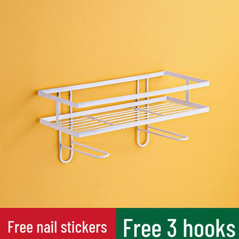 LIEI Over-Toilet Suction Cup Storage Shelf