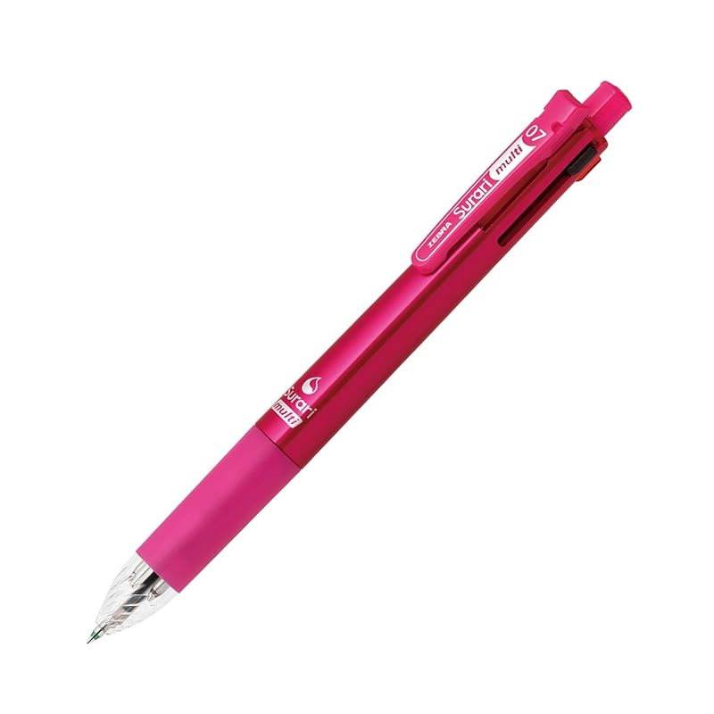 

zebra multifunction pen 4 colors + sharp slurry mulch 0.7 pink P-B4SA11-P