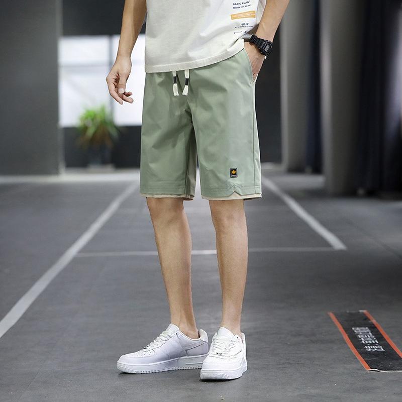 All-match Casual Beach Pants Men's Shorts Summer Five-point Straight Loose Plus Size Pants