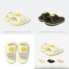Summer Thick Sole Unisex Eva Slipper With Pancake Egg Design For Couples
