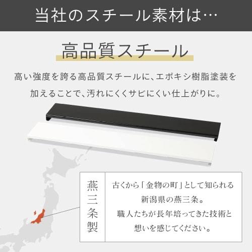 CICADA Smart Flat Stove Exhaust Vent Cover, Slim, for Tsubame-Sanjo Stoves (60cm, Black Steel)
