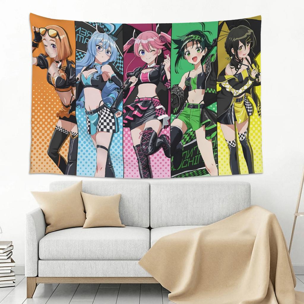 Cartoon Anime Theme Tapestry Room decoration Home Decoration Tapestry Decor Accessories Cute Room Decor