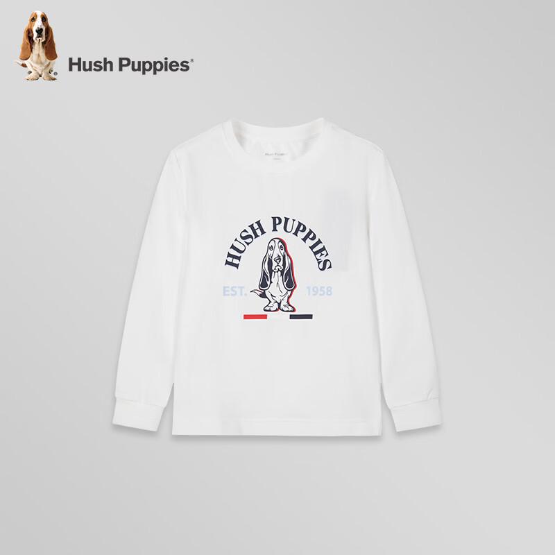 Hush Puppies Boys' Long Sleeve Round Neck T-shirt