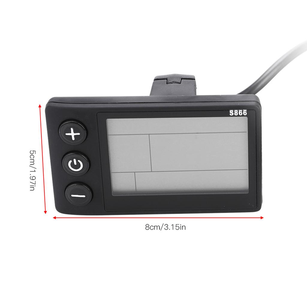 Elektrofahrrad Mountainbike Roller LCD Instrumenten-Controller-Messgerät Steuerzubehör