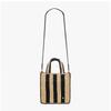 Helen Kaminski Mini Tote Bag Charcoal Nami Stripe Bag51902