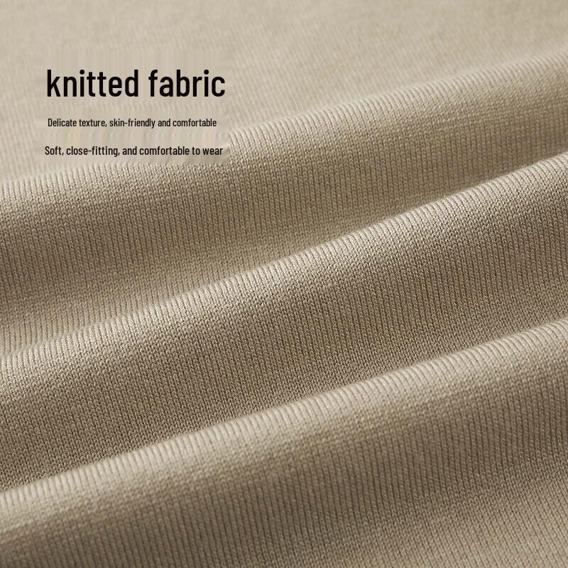 HLA Men's Chic Ageless Long Sleeve Round Neck Knit Sweater