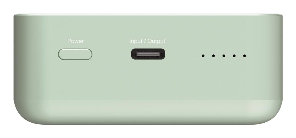 Powerbank Verbatim Charge 'n' Go Essentials Magnetic Wireless 20000mAh USB-C PD 3.0 Green