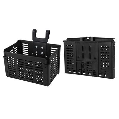 Quick Release Bicycle Front Rear Basket Foldable Bicycle Baskets Easy Installation Folding