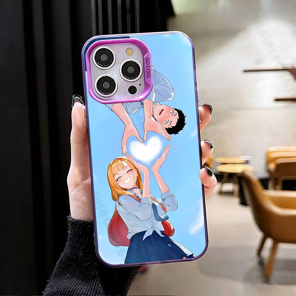 

Милый Чехол-Одевалка из Манги Любовь My D-Dress Up Darling для iPhone 11 12 13 14 15 16 17 Pro Max XS X XR iPhone14Plus
