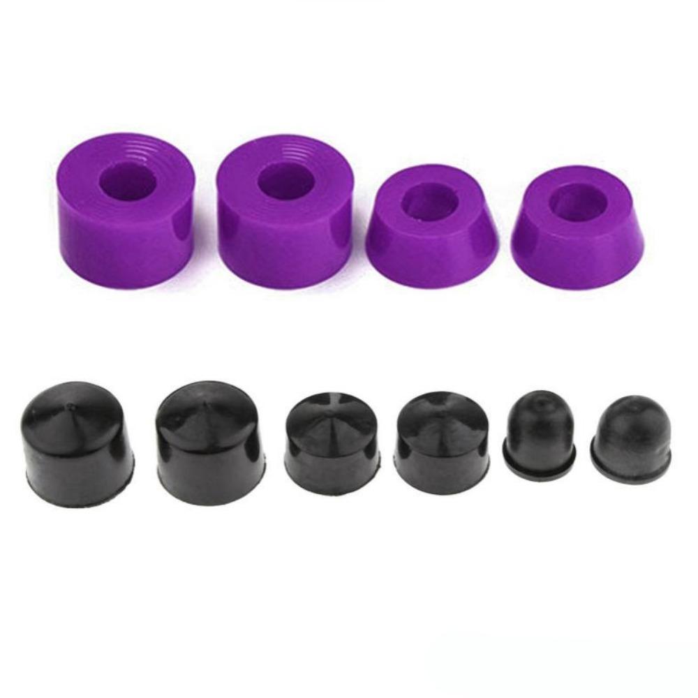 10pcs/set Multicolors Pivot Cups Kit Shock Proof Accessory for Tricked Boards Longboard Double Kick
