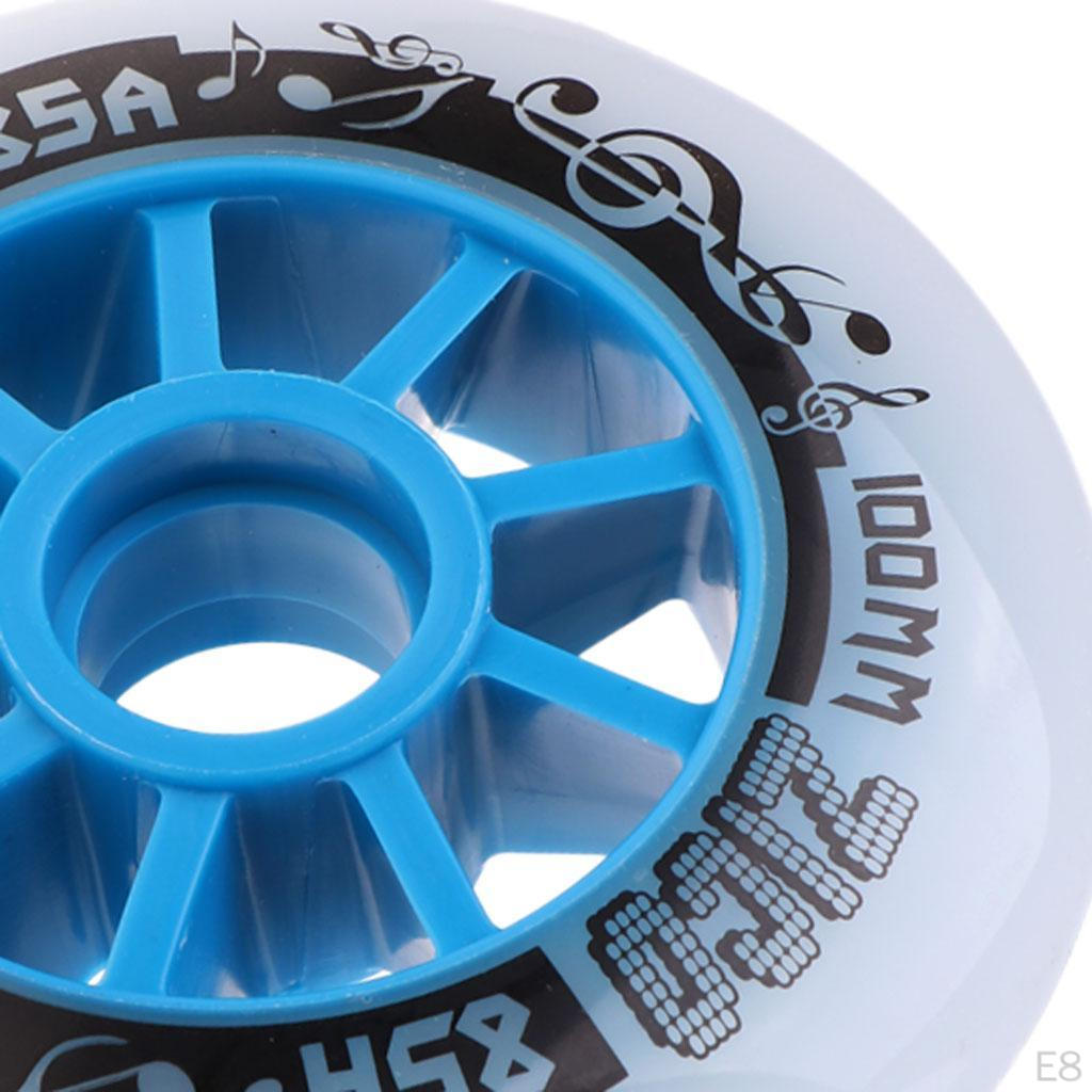 Outdoor Inline Skates Wheel Replacement Wheels for Racing 85a 4size