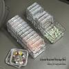 Transparent Dustproof Jewelry Box: Crystal Wenwan Bracelet & Necklace Storage Organizer