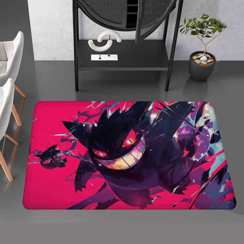 

Handsome Cool G-Gengar Floor Mat Rectangle Anti-slip Home Soft Badmat Front Door Indoor Outdoor Mat Welcome Doormat 40x60cm