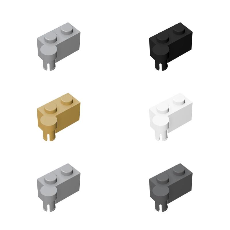

10pcs 3830 1X2 Hinge Upper part Construction Bricks MOC Accessories Works With featuring Brick Kids Playthings Gift Idea Box 10PCS