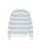 Banwonateullie Kn4253 Wool Stripe Knit_Pale Mint