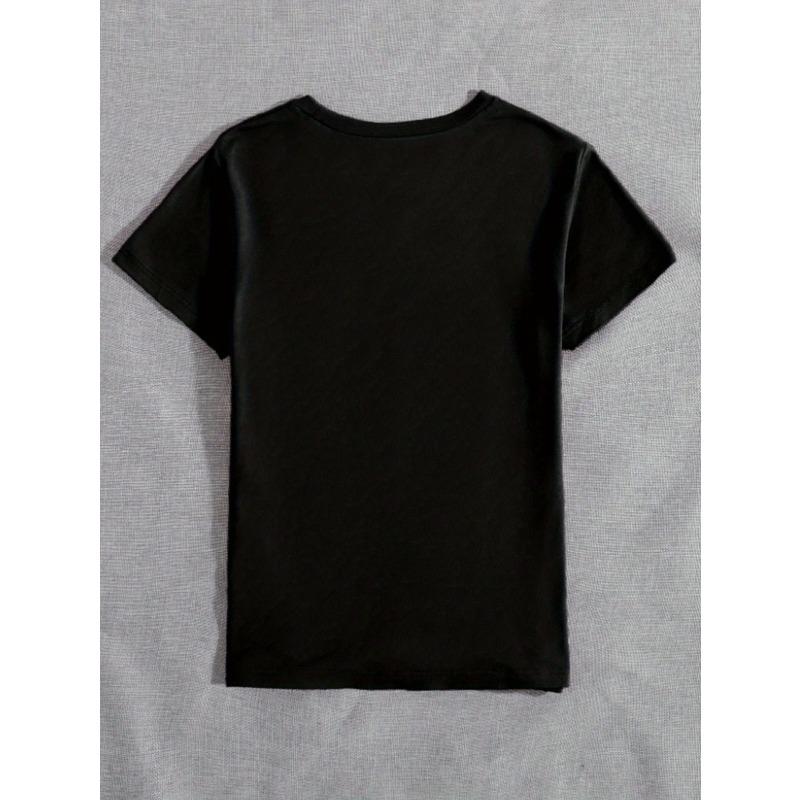 European sizes Men's T-shirt with Creative Graphic Prints, Breathable and Moisture-wicking, Machine Washable and Easy to Care for, Casual Round Neck