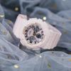 Casio BABY-G Ice Cream Color Theme Series Fashionable Girl Simple LED Lighting Quartz Movement Resin Strap Japanese and Korean Watch BA-130WP-4APR