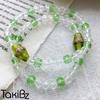 Summer Garden Crystal Bead Bracelet