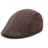 New Hat Men's Middle-aged and Elderly Twill Dark Cap Dad Casual Sunscreen Forward Hat
