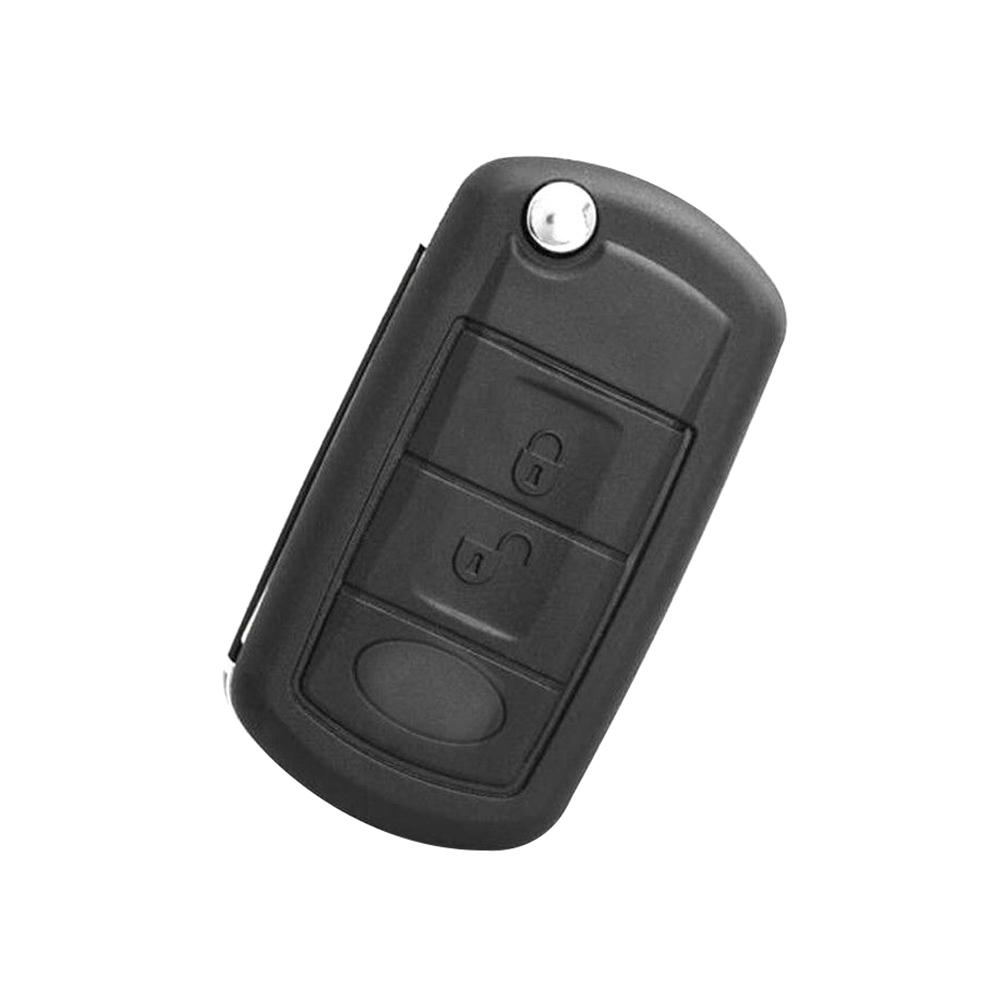 3 Button Folding Key Shell Case for Land Rover Range Rover Sport LR3 Discovery 3