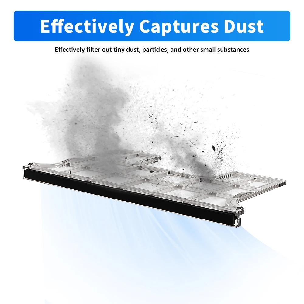 Waschbare Staubfilterzubehörteile für Narwal J1 J2 T10 Staubsauger Mit Sieb Staubboxfilter Teile Netzfilter