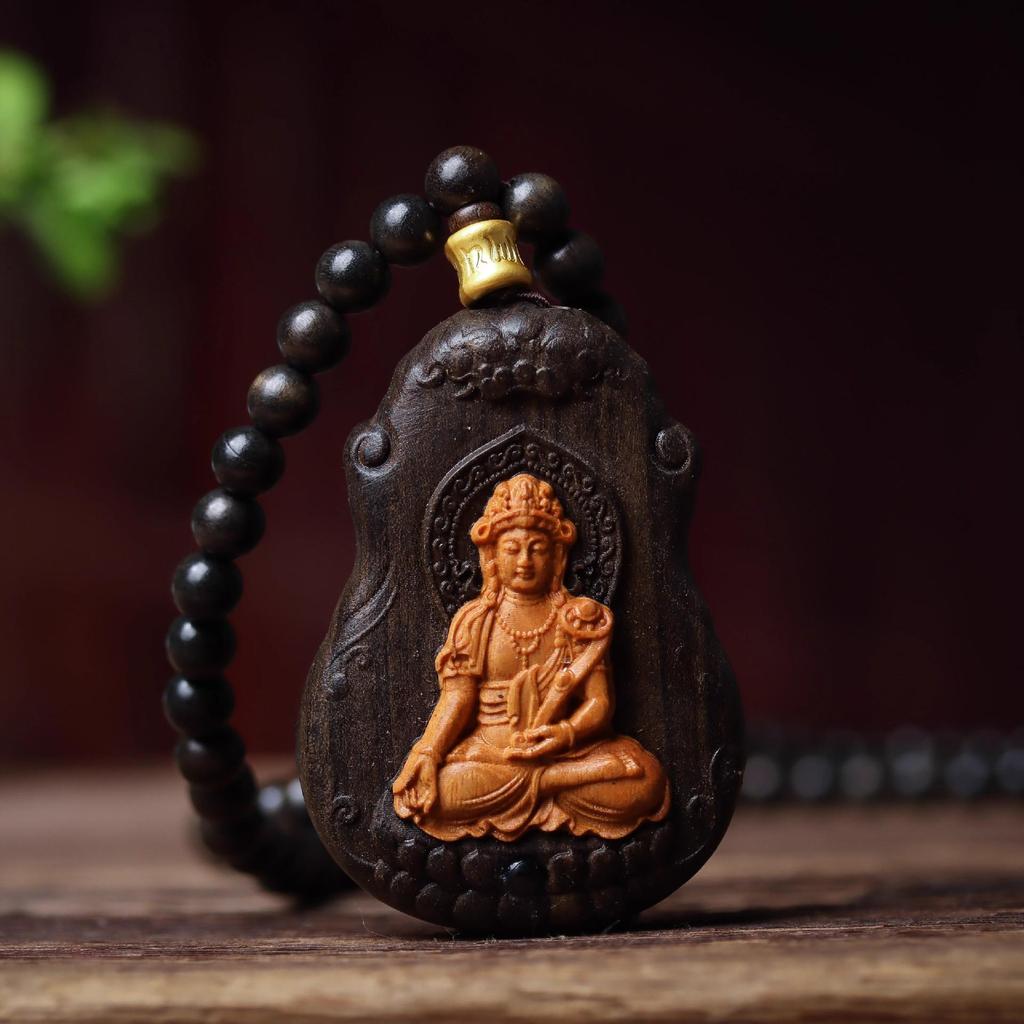 Chengui Zhao Gongming Martial God of Wealth Pendant Necklace – Five Ways God of Wealth Design for Men and Women