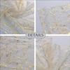 70CM*300CM Golden Table Runner Glitter Metallic Foil Sheer Dining Wedding Anniversary Holiday Birthday Table Decor Home Party