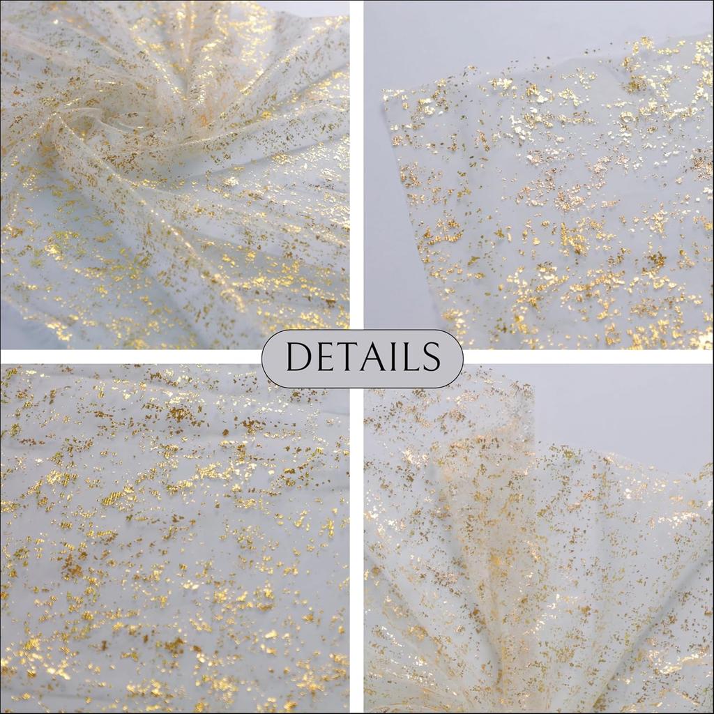 70CM*300CM Golden Table Runner Glitter Metallic Foil Sheer Dining Wedding Anniversary Holiday Birthday Table Decor Home Party