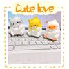 Mini Small Model Cartoon Kawaii Cat Slow Rebound Decompression Toy Table Ornament Decoration Cute Room Gift Girl Fun Soft Pu Toy