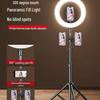 2025 Mobile Streaming Stand with Fill Light & Selfie Support