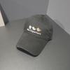Dopamine cute pony embroidered baseball cap female spring summer big head circumference showing face small versatile cap student tide