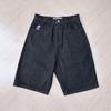 RogueWave Y2K Jeans for Men Streetwear Baggy Jeans Embroidery Denim Leisure Denim Pants Women Jeans
