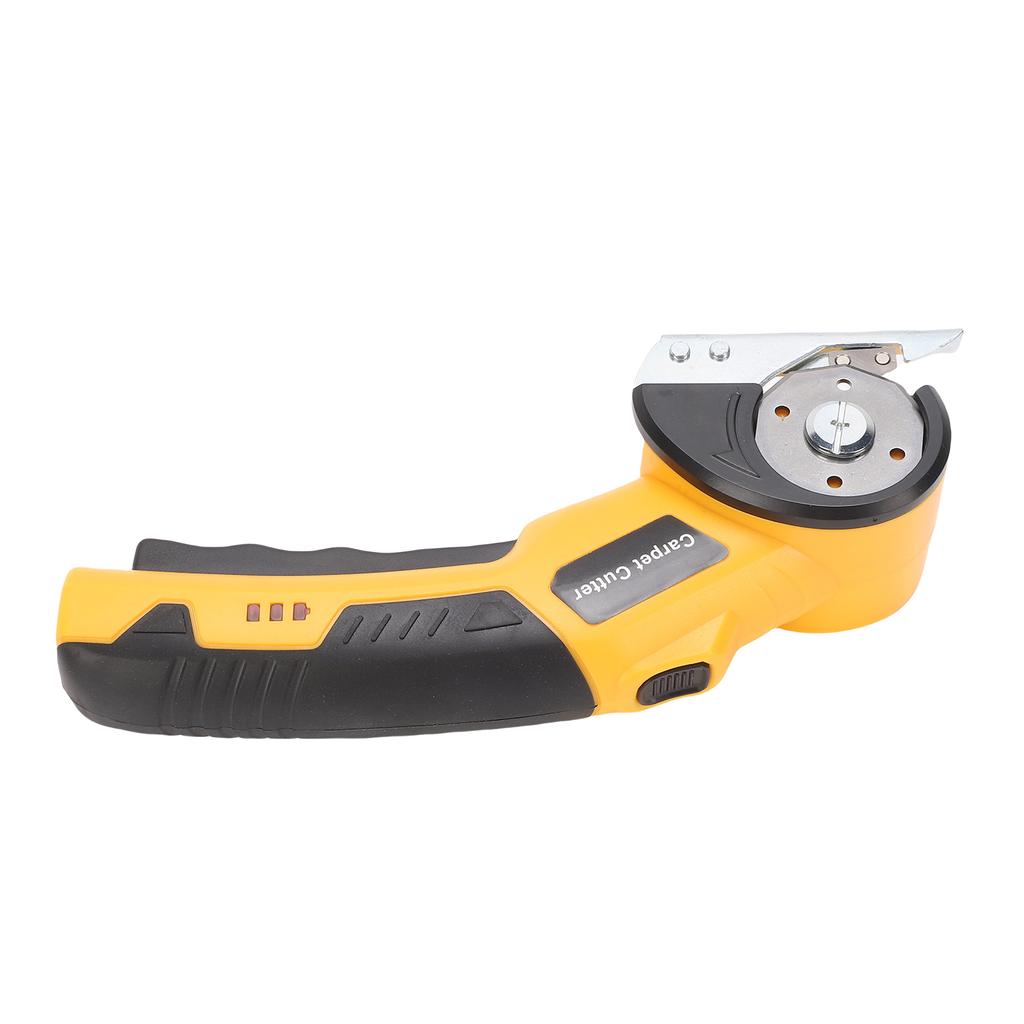 Cordless Electric Scissors, Rechargeable Cardboard Cutter with LED Light and   Lock, Powerful Cutting Tool for Leather, Carpet, Plastic, Sewing a