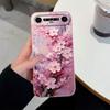For Tecno Camon Slim CN6c / Pova Slim / Spark Slim Phone Case Playful Watercolor Cat Pattern Soft Smooth Matte Silicone Shockproof Shell For Daily Use