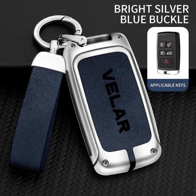 Zinc Alloy Car Remote Key Case Cover Shell For Land Rover Velar Remote Control Protector For Land Rover VELAR Auto Accessories