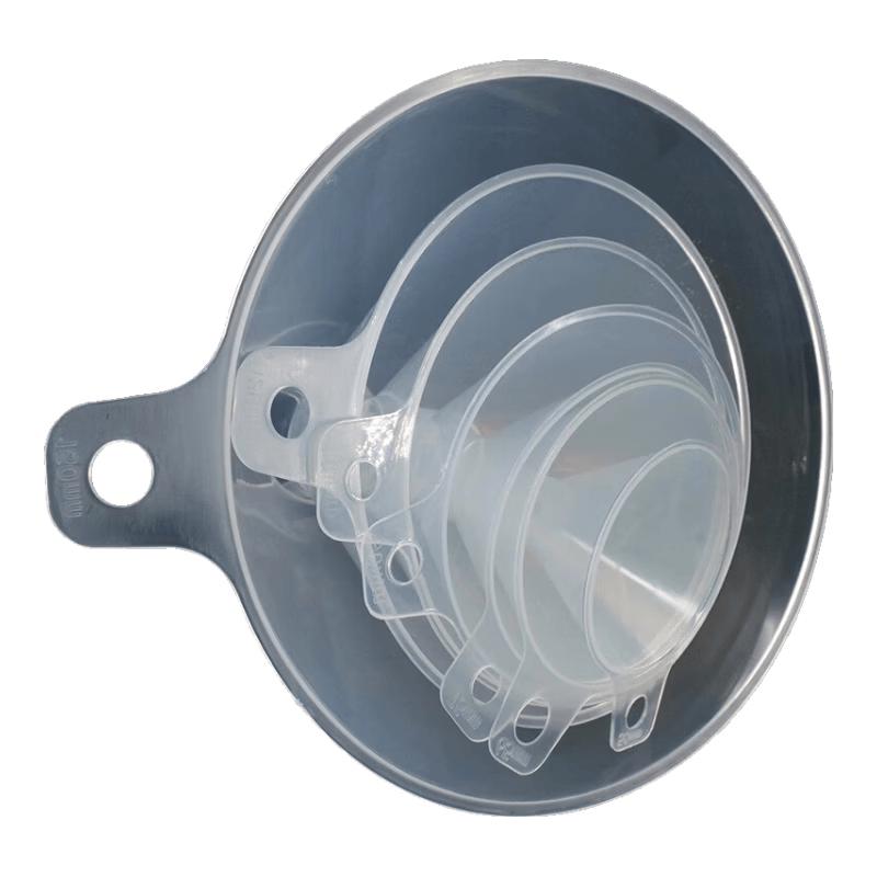 Hesidige PP Plastic Dispensing Funnel 120mm Diameter