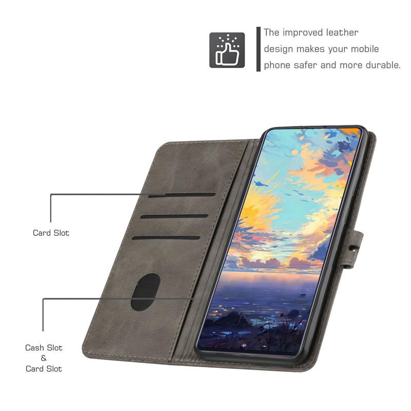 Leder Flip Realme8 Hülle für Für OPPO Fundas Realme 8 Pro 8Pro OPPO8 5G Hüllen Magnetständer Brieftasche Handyhülle Coque